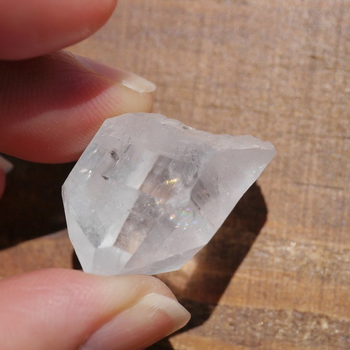 現物☆天然石アーカンソー州産水晶ポイント(アメリカ産)3本セット合計