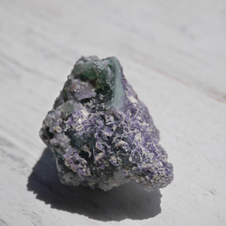 天然石ドゥルージーフローライト(コロラド州産)結晶原石 約13g 約31mm グリーン[df-190523-01] 8枚目の画像