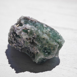 天然石ドゥルージーフローライト(コロラド州産)結晶原石 約13g 約31mm グリーン[df-190523-01] 10枚目の画像