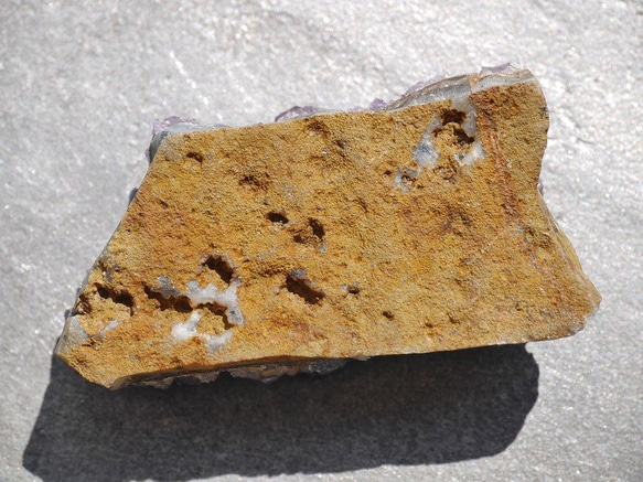天然石アメジストクラスター(ウルグアイ産)約35.7g約54mm 現物☆濃色透明感紫水晶[uac-190529-04] 4枚目の画像