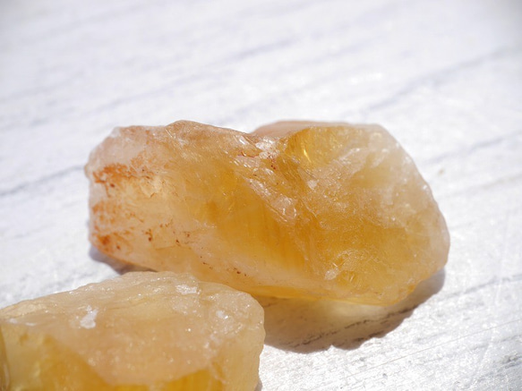 天然石シトリン(ブラジル産)5個セット合計約40.1g☆現物ラフロック原石結晶黄水晶[cit-190615-09] 6枚目の画像