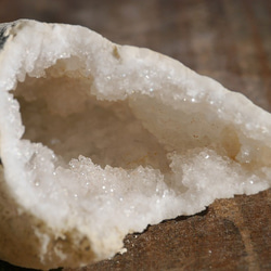 天然石ミニジオード(モロッコ産)約67×44×31mm約56g 手のひらサイズ晶洞1ぺア[geo-191112-06] 2枚目の画像