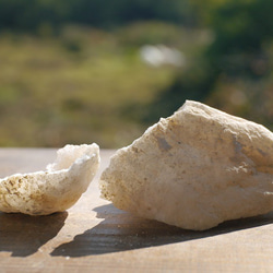 天然石ミニジオード(モロッコ産)約67×44×31mm約56g 手のひらサイズ晶洞1ぺア[geo-191112-06] 4枚目の画像