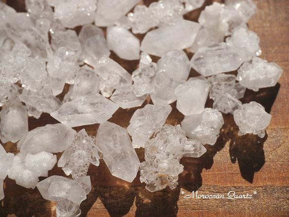 ✨Xmas天然石DIYキット モロッコ産水晶/ペリドット/ガーネット..♪[Xkit-191205-01] 8枚目の画像