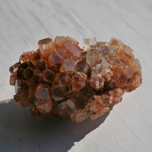 天然石アラゴナイト(モロッコ産)約39g約45mm 自然結晶原石 霰石柱状結晶鉱物[arg-200131-04] 6枚目の画像