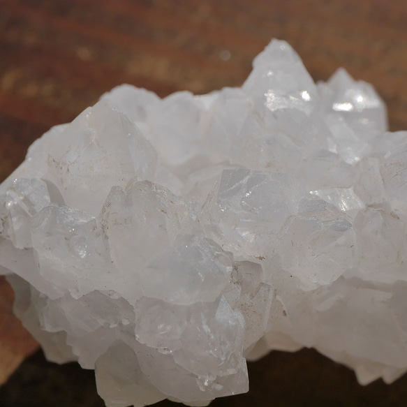 現物☆天然石モロッコ産水晶 約65g約57×36×34mm結晶原石クラスター [mro-200207-02] 8枚目の画像