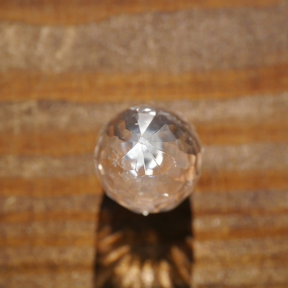 天然石ヒマラヤ水晶(ヒマラヤ山脈産)ころんとペアシェイプカット約26mm約7.0g 透明[hqpc-200315-03] 3枚目の画像