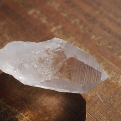 天然石水晶(コロンビア産)約11g約38mm 結晶ポイント原石 高透明度クリスタルクォーツ[cq-200416-01] 2枚目の画像