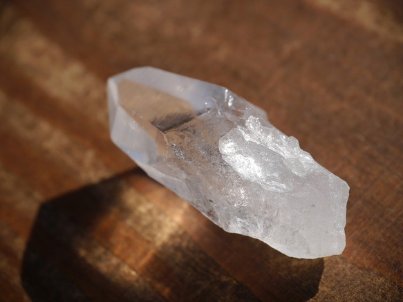 天然石水晶(コロンビア産)約11g約38mm 結晶ポイント原石 高透明度クリスタルクォーツ[cq-200416-01] 9枚目の画像