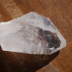 天然石水晶(コロンビア産)約14g約35mm結晶ポイント虹入り原石高透明度クリスタルクォーツ[cq-200416-02] 4枚目の画像