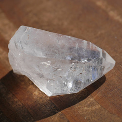 天然石水晶(コロンビア産)約14g約35mm結晶ポイント虹入り原石高透明度クリスタルクォーツ[cq-200416-02] 10枚目の画像