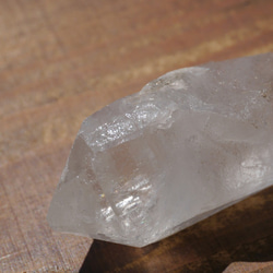 天然石ヒマラヤ水晶ポイント(ヒマラヤ山脈マニカラン産)約52g約63mm 原石結晶鉱物[hq-200518-01] 9枚目の画像