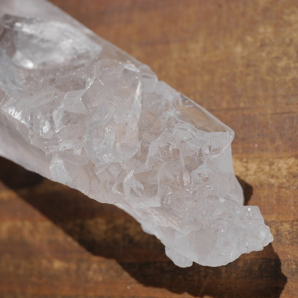 天然石ヒマラヤ水晶ポイント(ヒマラヤ山脈マニカラン産)約41g約73mm 原石結晶鉱物[hq-200518-03] 6枚目の画像
