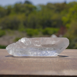 天然石ヒマラヤ水晶ポイント(ヒマラヤ山脈マニカラン産)約41g約73mm 原石結晶鉱物[hq-200518-03] 9枚目の画像