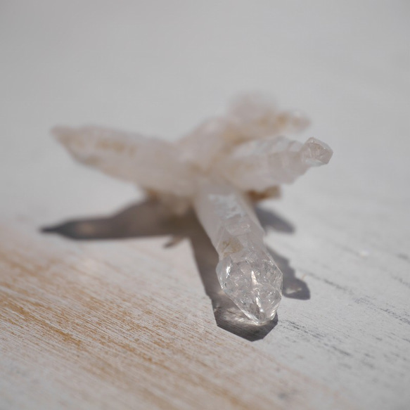 天然石セプタークォーツ(メキシコ チワワ州産)約2.2g約27mm王笏水晶ミニクラスター[spq-200603-03] 7枚目の画像