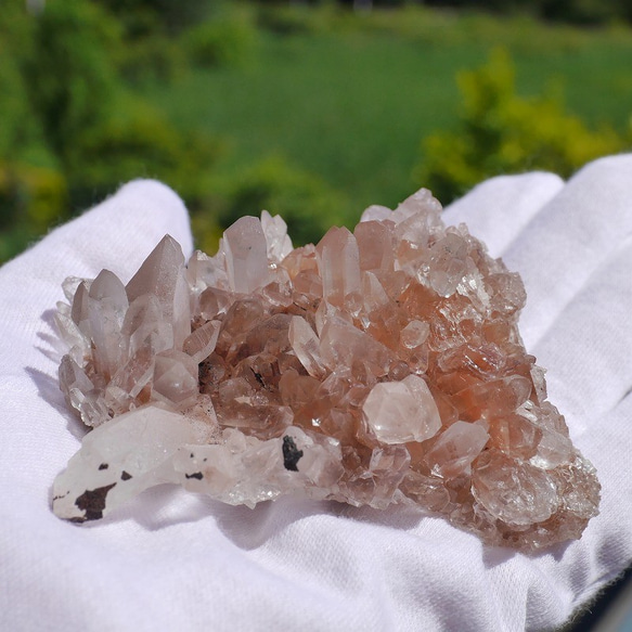 天然石マニカラン水晶約162g(ヒマラヤ山脈産)約最大幅94×高35mm鉱物テラリウム素材[mhq-200706-02] 6枚目の画像