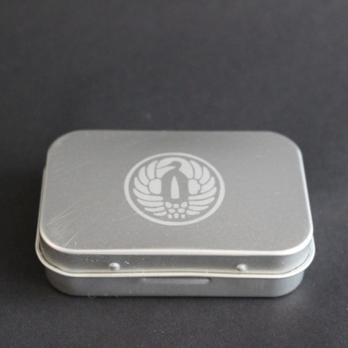 鶴丸】ブリキ製小物入れ 携帯灰皿 その他ケース gensui 通販