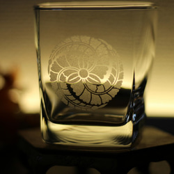 三個紫藤波峰威士忌杯 第4張的照片