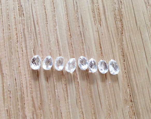 ダイヤの雫　一粒ピアス 0.56ct  現品限り K18　 4枚目の画像