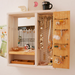 アクセサリー収納 陳列棚/ジュエリー収納/ディスプレイ 棚・シェルフ