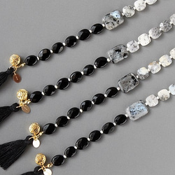 Monotone tassel bracelet｜モノトーン タッセルブレスレット 2枚目の画像