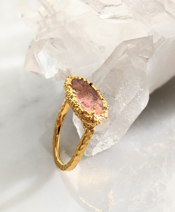 サンストーン リング 指輪・リング アトリエ アイファ 通販 10712121