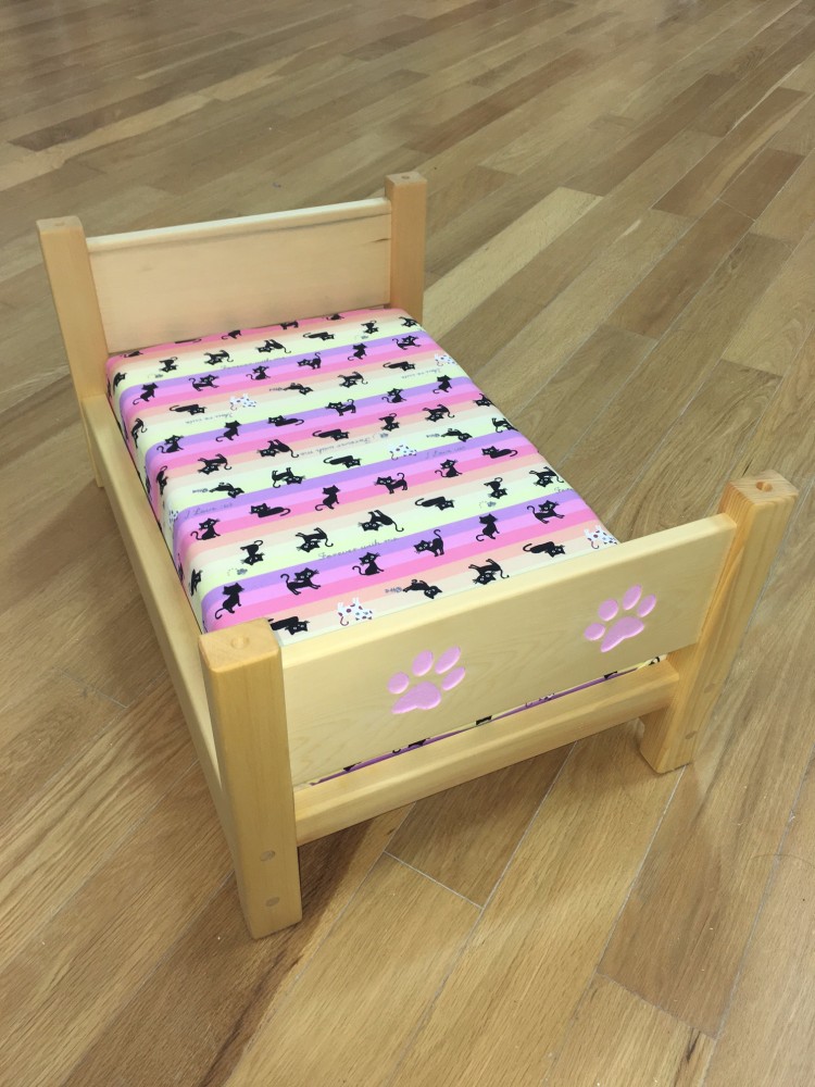 猫2段ベッド木製手作り！