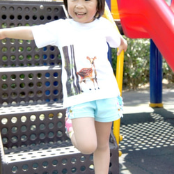 {E&A Life Design}台灣梅花鹿 T-shirt (兒童款-母鹿) 第5張的照片