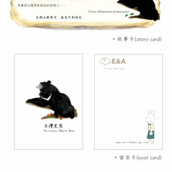 {E&A Life Design}台灣黑熊抱枕四件組 第7張的照片