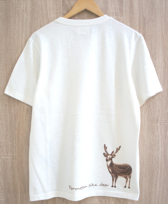 台灣梅花鹿(梅花公鹿) T-shirt (男生款) 第2張的照片