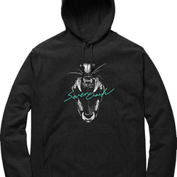 SEVEN CRASH:【7crash】BRAVE CAT HOODIE / MEN (帽T-男款)呲牙貓 第2張的照片