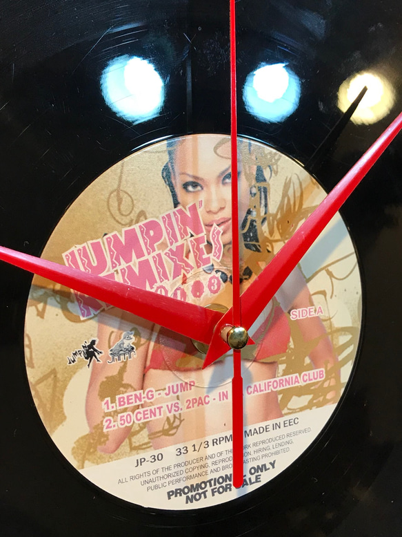 レコード時計 2枚目の画像