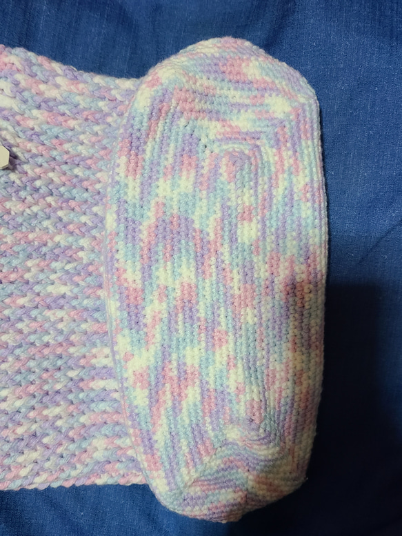 手編みのバッグ 3枚目の画像