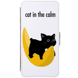 猫キャラブランドブランド"cat in the calm" iphone6&iphone6 plus手帳型ケース 1枚目の画像