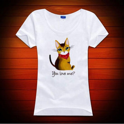 ☆猫キャラブランド「シュー太のくせに。」オリジナルTシャツ☆ 1枚目の画像