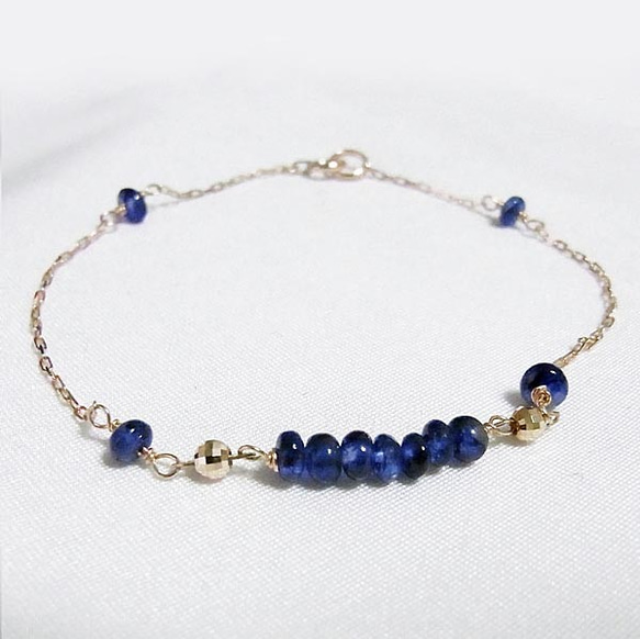 K18 ブルーサファイア ブレスレット ブレスレット Rua 通販 7077941