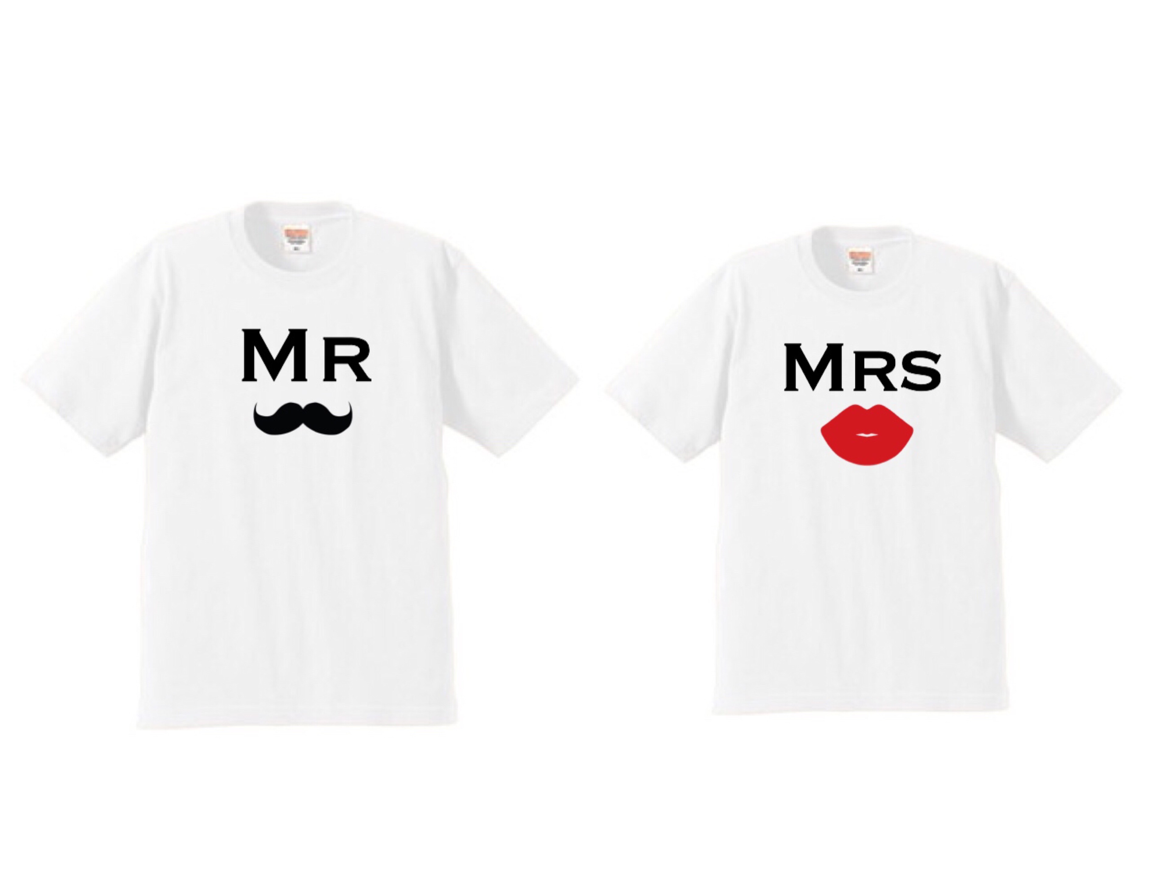 ⑴ Mr Mrs Tシャツセット