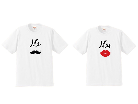 ⑵ Mr Mrs Tシャツセット Tシャツ CUORE 通販 7380526｜Creema