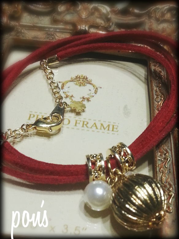 【送料無料】Christmas promise bracelet 2枚目の画像