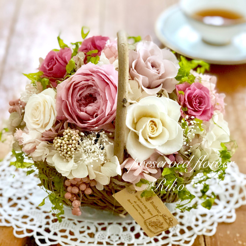 プリザーブドフラワー＊プリザーブドフラワー アレンジ