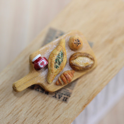 袖珍麵包別針 Miniature Bread Set Pin 第2張的照片