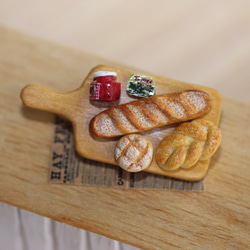 袖珍麵包別針 Miniature Bread Set Pin 第1張的照片