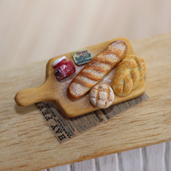 袖珍麵包別針 Miniature Bread Set Pin 第2張的照片
