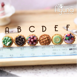 袖珍法式塔派耳環 Miniature French Tart Earring 第8張的照片