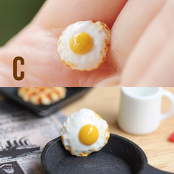 袖珍活力早餐耳環 Miniature Breakfast Earring 第4張的照片