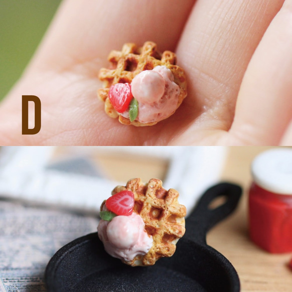 袖珍活力早餐耳環 Miniature Breakfast Earring 第5張的照片