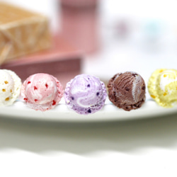 袖珍清涼冰淇淋耳環套組 Miniature Ice Cream Earring Set 第5張的照片