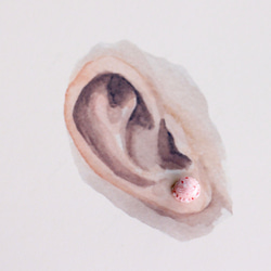 草莓季袖珍耳環套組 Strawberry season miniature earring 第6張的照片