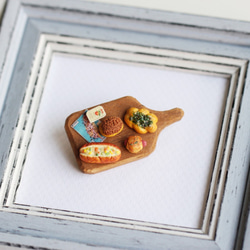 台式口味袖珍麵包別針/Miniature Taiwan Bread/台灣/紀念品/懷舊 第2張的照片