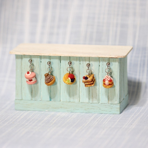 袖珍法式甜點耳環Miniature French Dessert Earring 第1張的照片